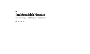 Mosaddek.com thumbnail