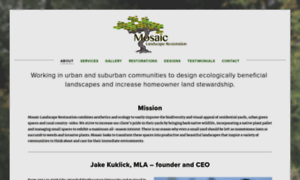 Mosaiclandscaperestoration.com thumbnail