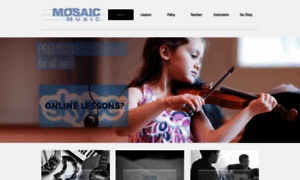 Mosaicmusicschool.com thumbnail