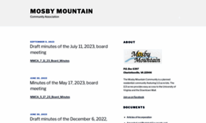 Mosbymountain.org thumbnail