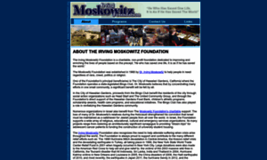 Moskowitzfoundation.org thumbnail