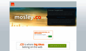 Mosley.co thumbnail