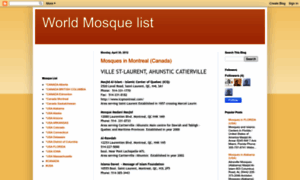 Mosquelist.blogspot.com thumbnail