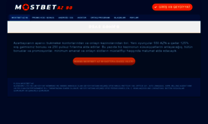 Mostbet-az90.ru thumbnail