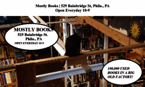 Mostlybooksphilly.com thumbnail