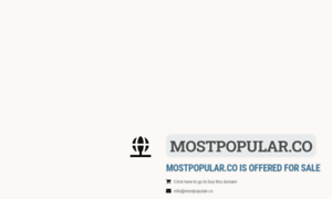 Mostpopular.co thumbnail