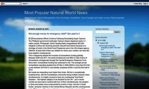 Mostpopularnaturalworldnews.blogspot.com thumbnail