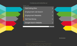 Mostpopularwebsites.us thumbnail
