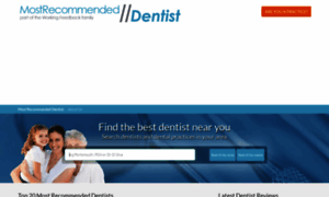 Mostrecommendeddentist.co.uk thumbnail