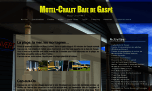 Motelchaletbaiedegaspe.com thumbnail