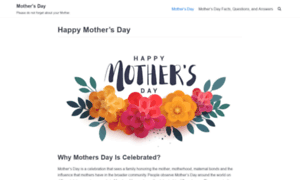 Mothers-day.org thumbnail