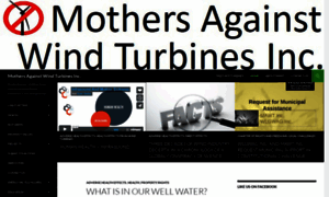 Mothersagainstturbines.com thumbnail