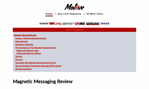 Motiivemagneticmessaging.com thumbnail