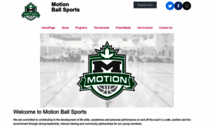 Motionballsports.ca thumbnail