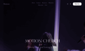 Motionchrch.com thumbnail