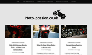 Moto-passion.co.uk thumbnail