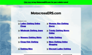 Motocrossers.com thumbnail