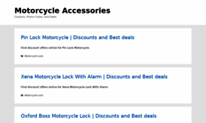 Motorcycleaccessories.online thumbnail