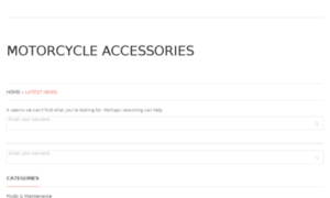 Motorcycleaccessoriesz.net thumbnail