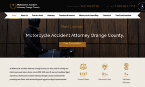 Motorcycleaccidentattorneyoc.com thumbnail