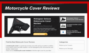Motorcyclecoverreviews.com thumbnail