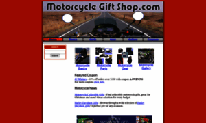 Motorcyclegiftshop.com thumbnail