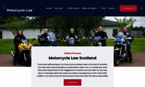 Motorcyclelawscotland.co.uk thumbnail