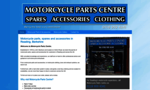 Motorcyclepartscentre.co.uk thumbnail