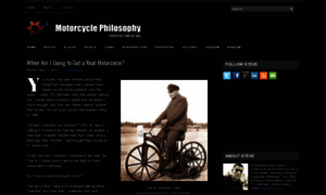 Motorcyclephilosophy.org thumbnail
