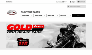 Motorcyclespares.uk.com thumbnail