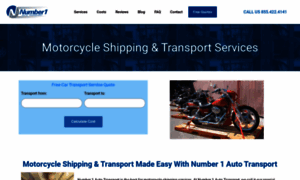 Motorcycletransportcompany.com thumbnail