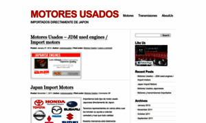 Motoresusados.wordpress.com thumbnail