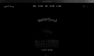 Motorhead.backstreetmerch.com thumbnail