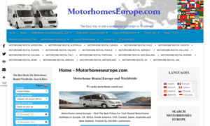 Motorhomeseurope.com thumbnail