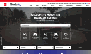 Motorinntoyotaofcarroll.com thumbnail