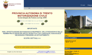 Motorizzazione.provincia.tn.it thumbnail