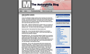 Motorphilia.wordpress.com thumbnail
