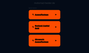 Motorrad-hester.de thumbnail