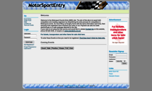 Motorsportentry.com thumbnail