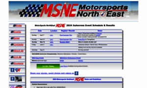 Motorsportsne.com thumbnail