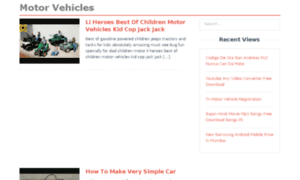 Motorvehicles.site thumbnail