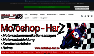 Motoshop-harz.de thumbnail