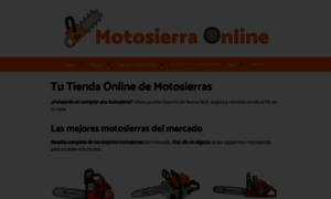 Motosierraonline.com thumbnail