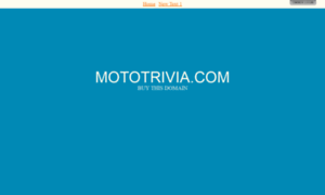 Mototrivia.com thumbnail