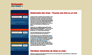 Mots-avec.dictionnaire-des-rimes.fr thumbnail