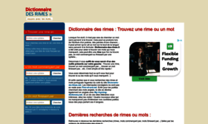 Mots-commencant-par.dictionnaire-des-rimes.fr thumbnail