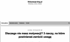 Motywacja-blog.pl thumbnail