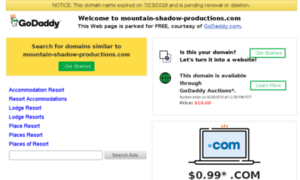 Mountain-shadow-productions.com thumbnail