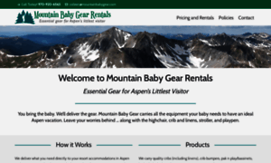 Mountainbabygear.com thumbnail