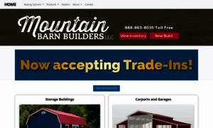 Mountainbarnbuilders.com thumbnail